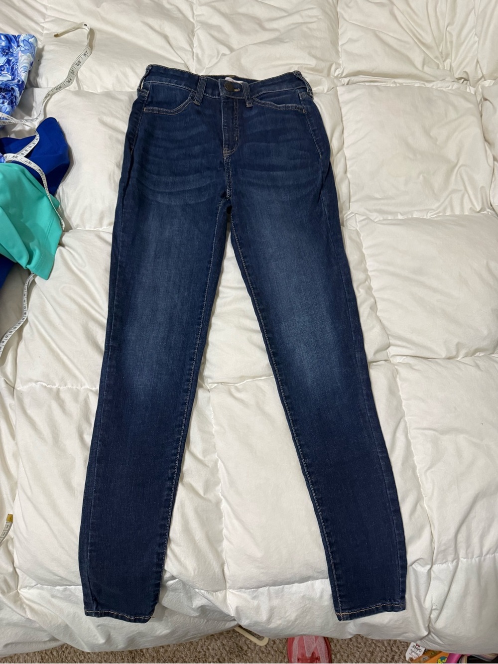 SO Juniors Women's Skinny Jeans in Dark Indigo Rinse Size 3 / 26W kohls